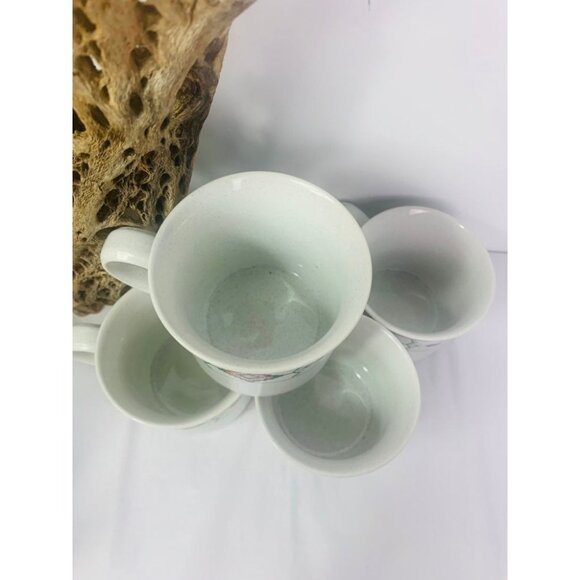 4 Vintage Studio Nova Adirondack Y2201 Aztec Southwest Coffee Tea Cups  3" - Picture 3 of 8